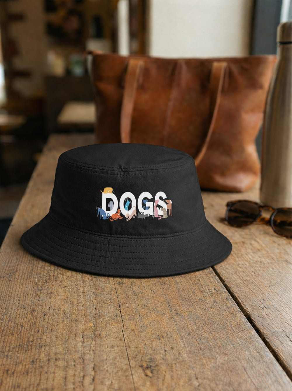 Dogs Because People Suck Bucket Hat