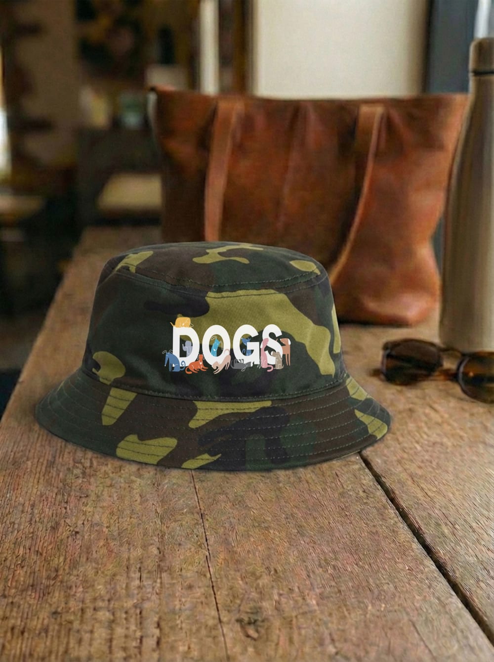 Dogs Because People Suck Bucket Hat