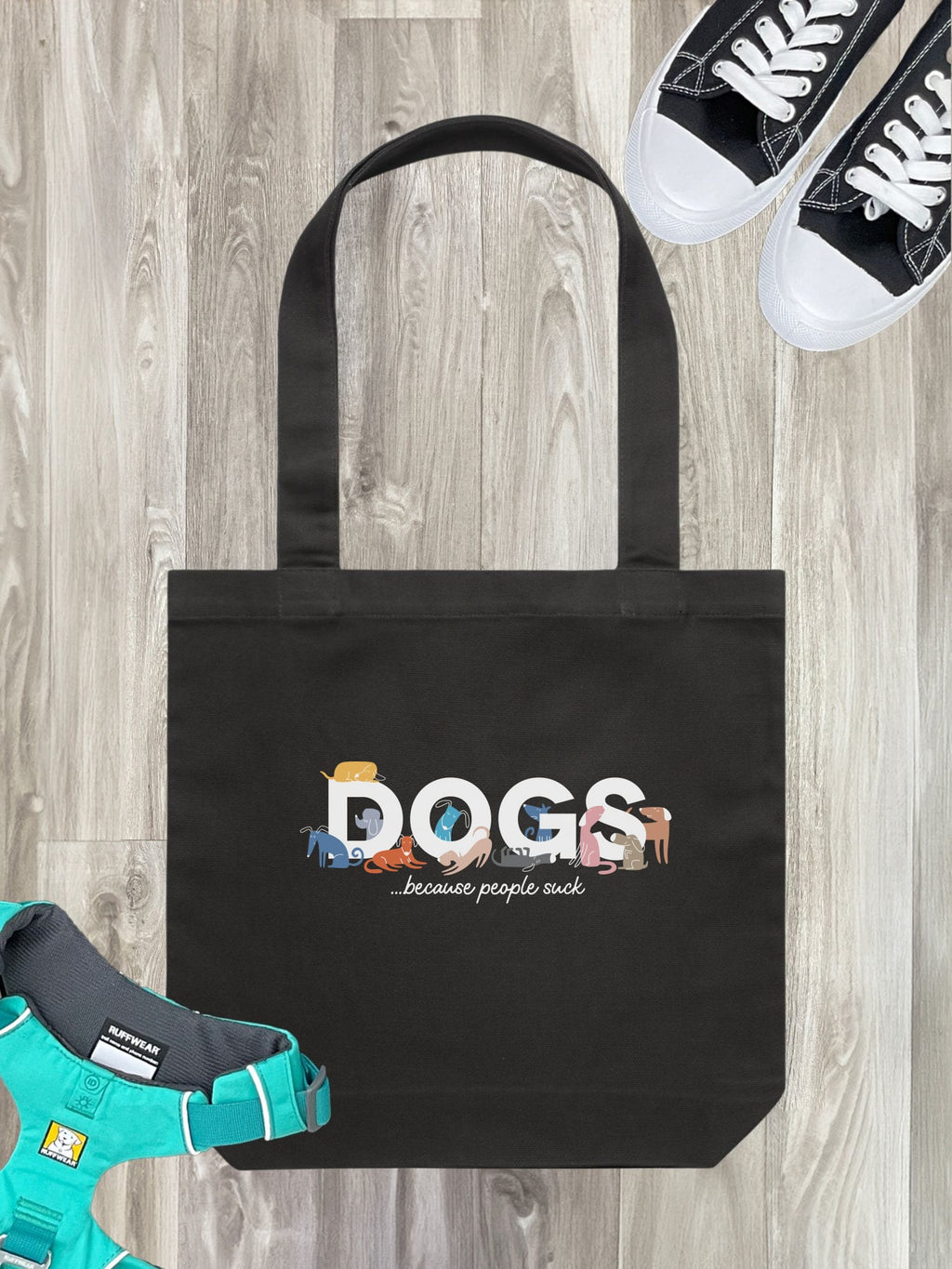 Dogs Because People Suck Edith Tote