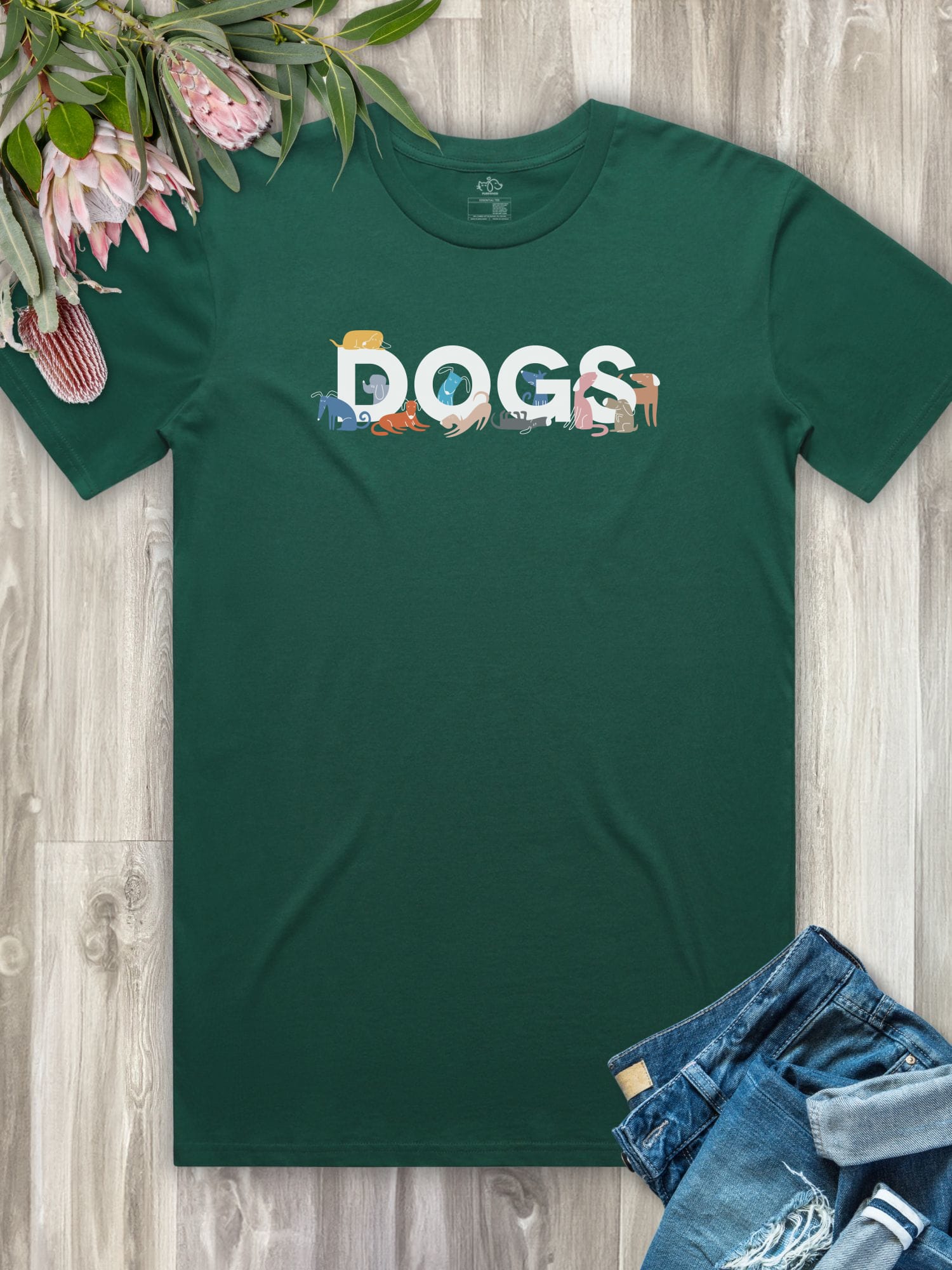 Dogs Because People Suck Essential Unisex Tee