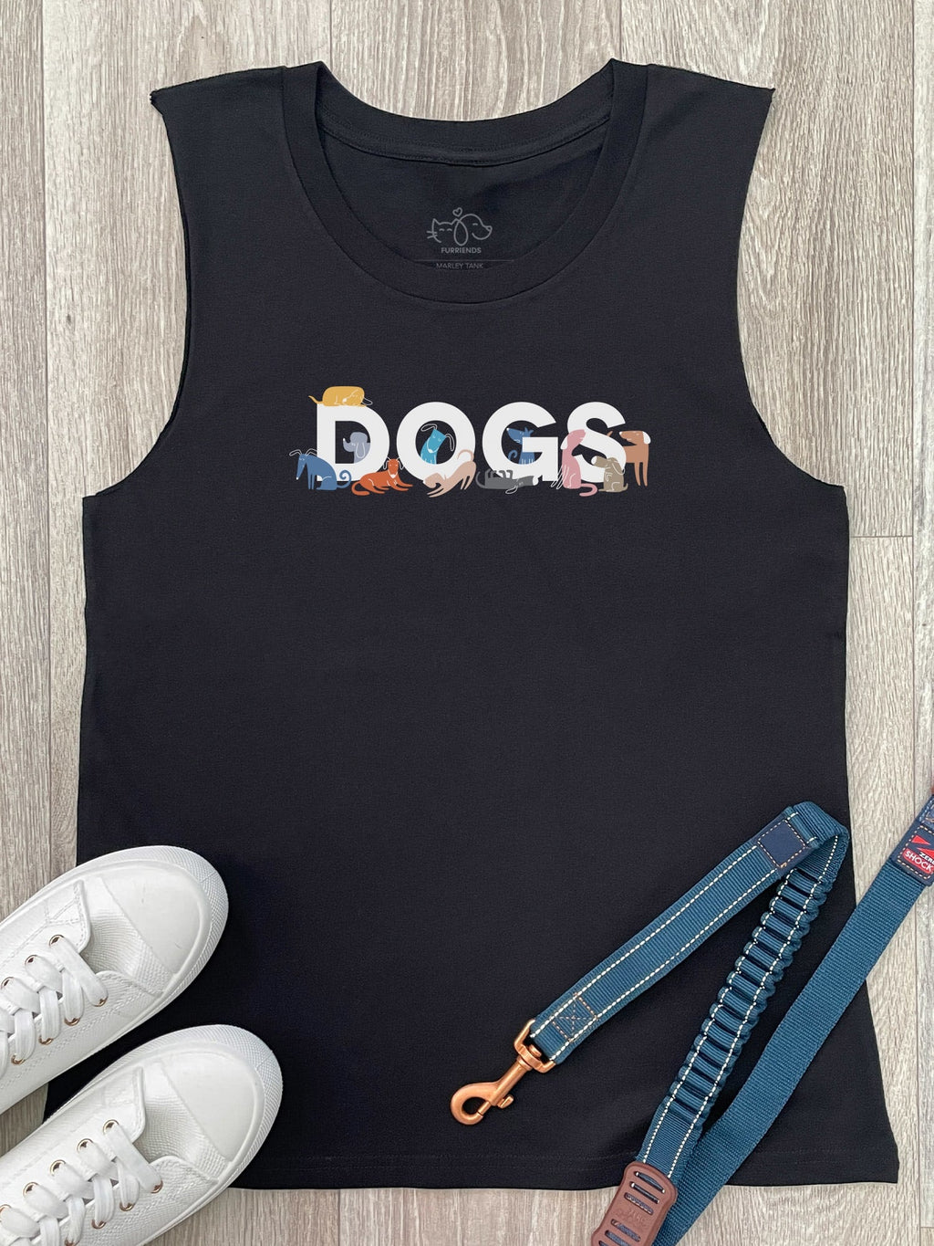 Dogs Because People Suck Marley Tank