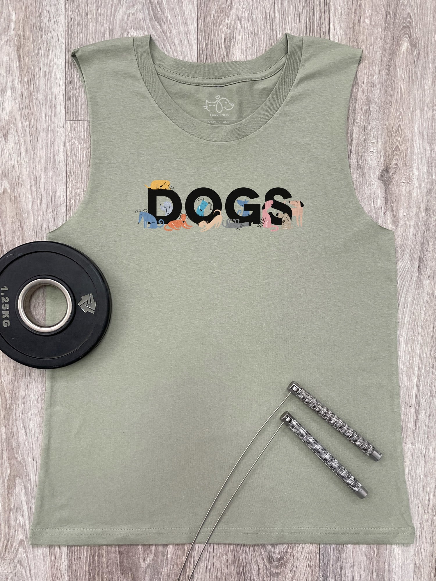 Dogs Because People Suck Marley Tank