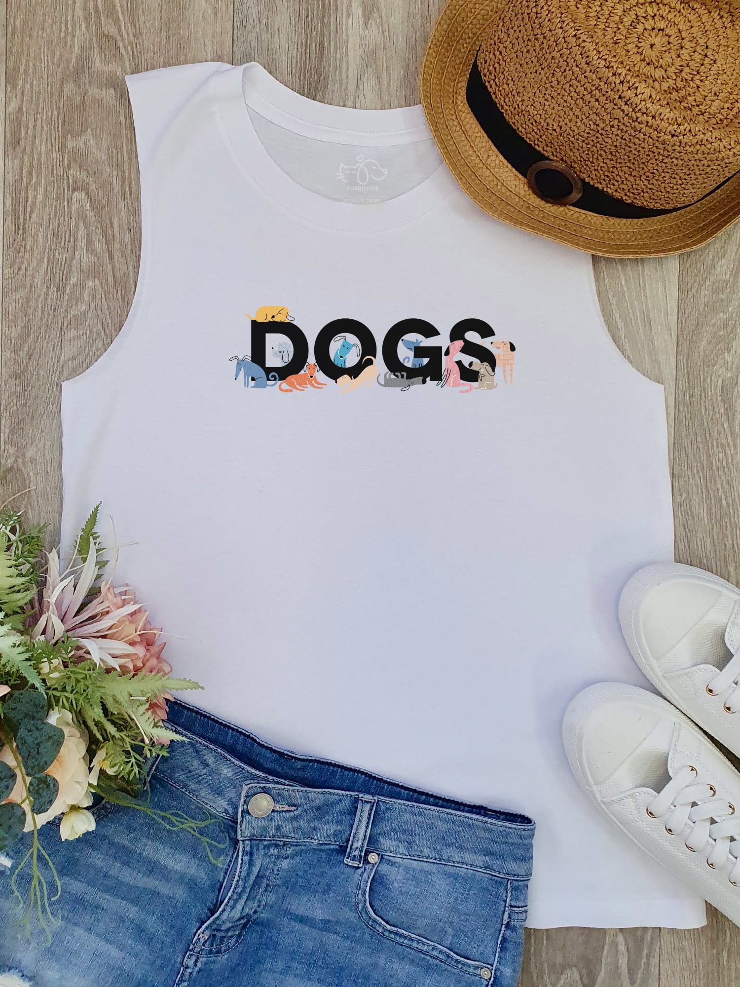 Dogs Because People Suck Marley Tank