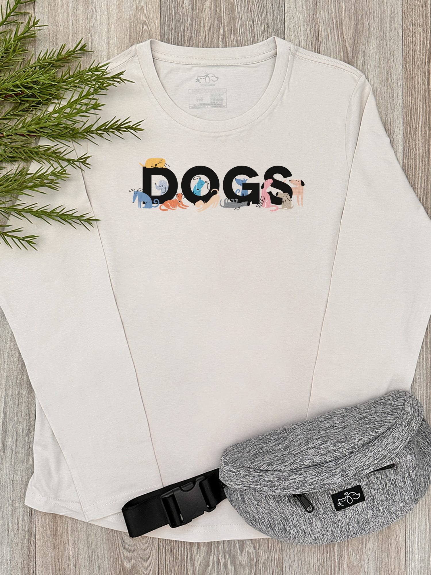 Dogs Because People Suck Olivia Women's Long Sleeve Tee