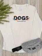 Dogs Because People Suck Olivia Women's Long Sleeve Tee