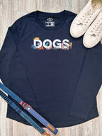 Dogs Because People Suck Olivia Women's Long Sleeve Tee