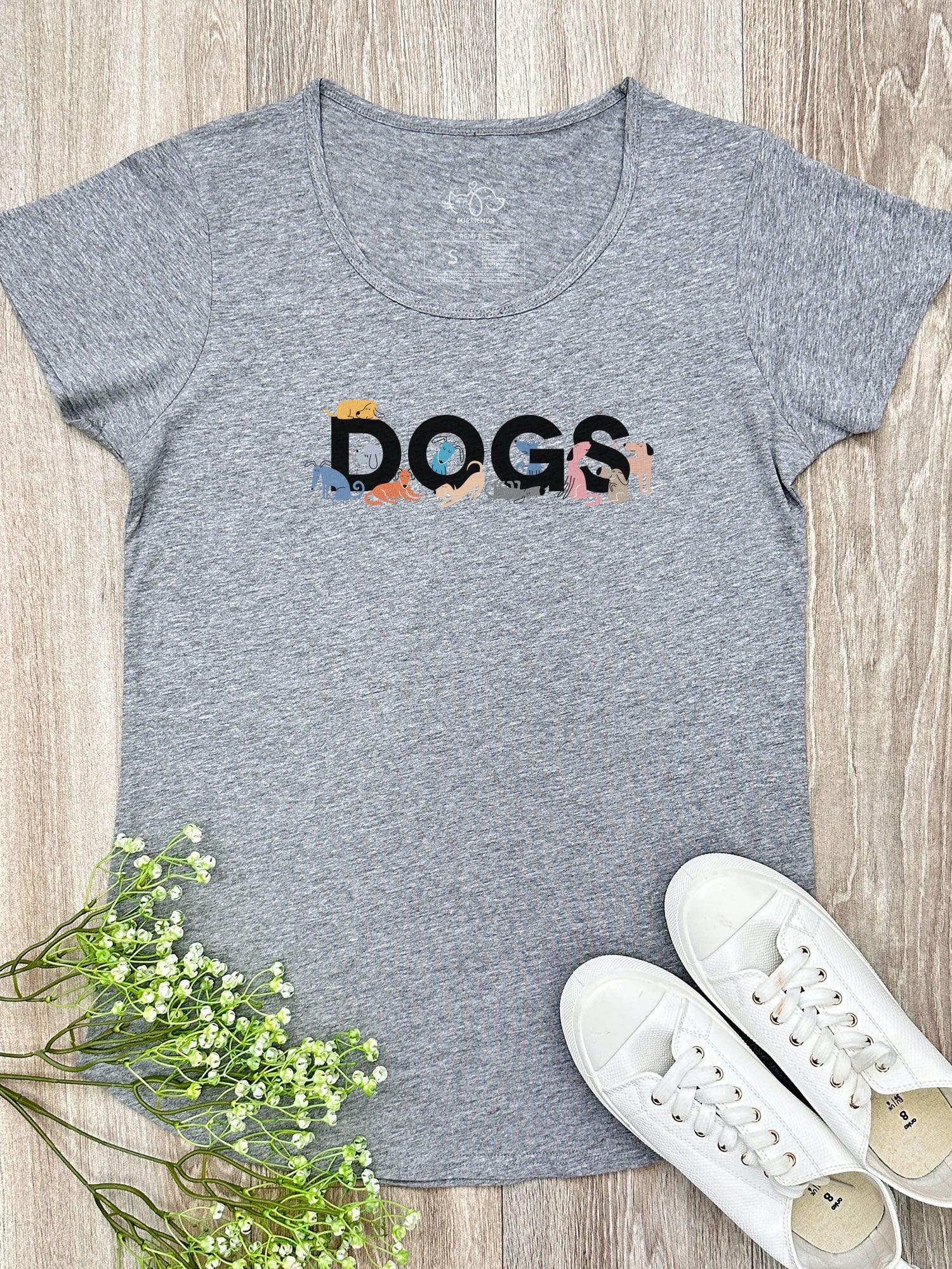 Dogs Because People Suck Remi Women's Scoop Neck Tee