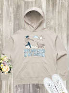 Dog Walking Is My Cardio Women's Comfort Hood