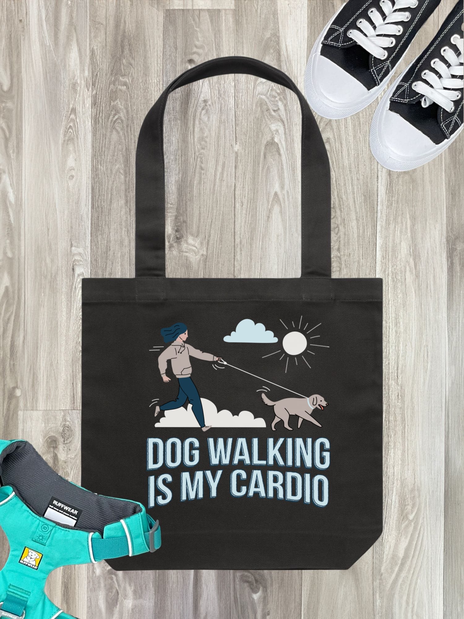 Dog Walking Is My Cardio Edith Tote