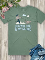 Dog Walking Is My Cardio Essential Unisex Tee
