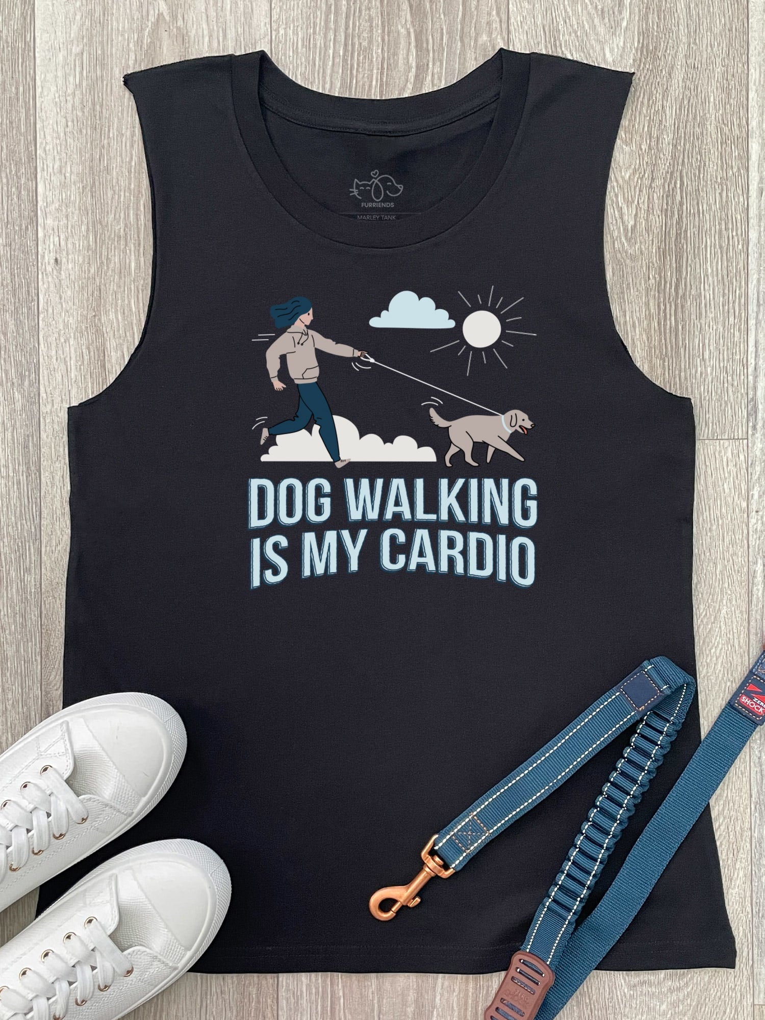 Dog Walking Is My Cardio Marley Tank