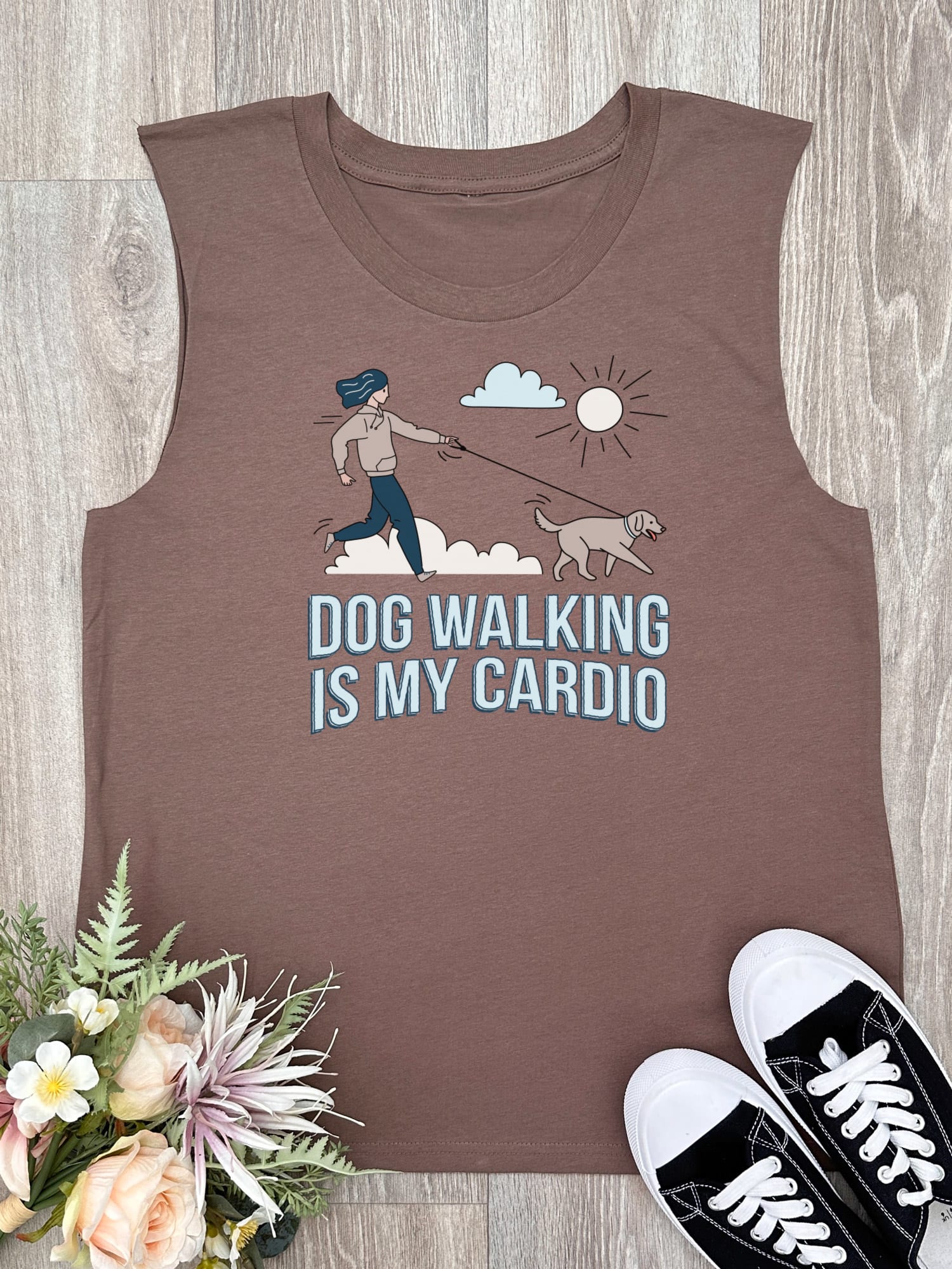 Dog Walking Is My Cardio Marley Tank