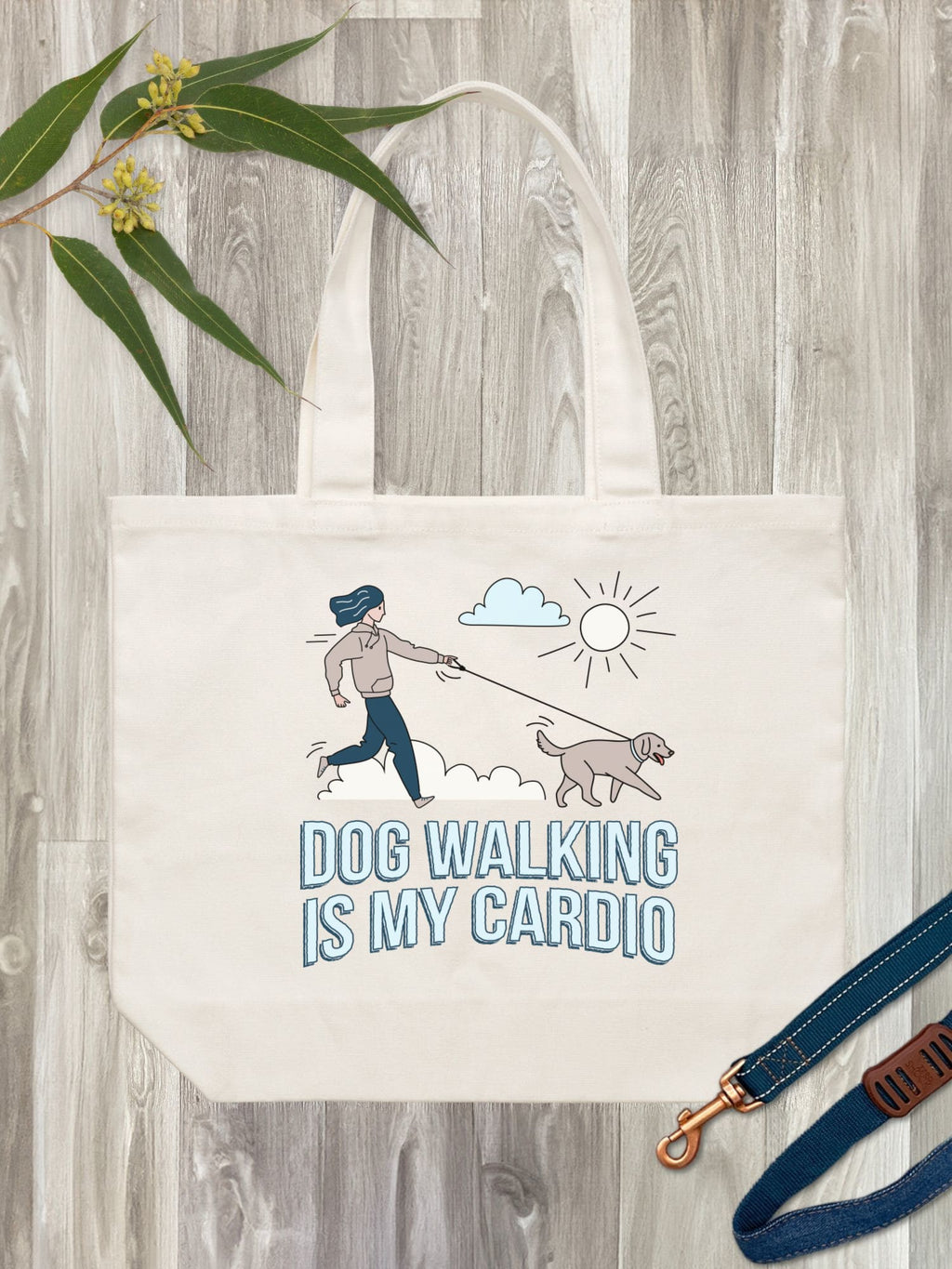 Dog Walking Is My Cardio Stella Tote