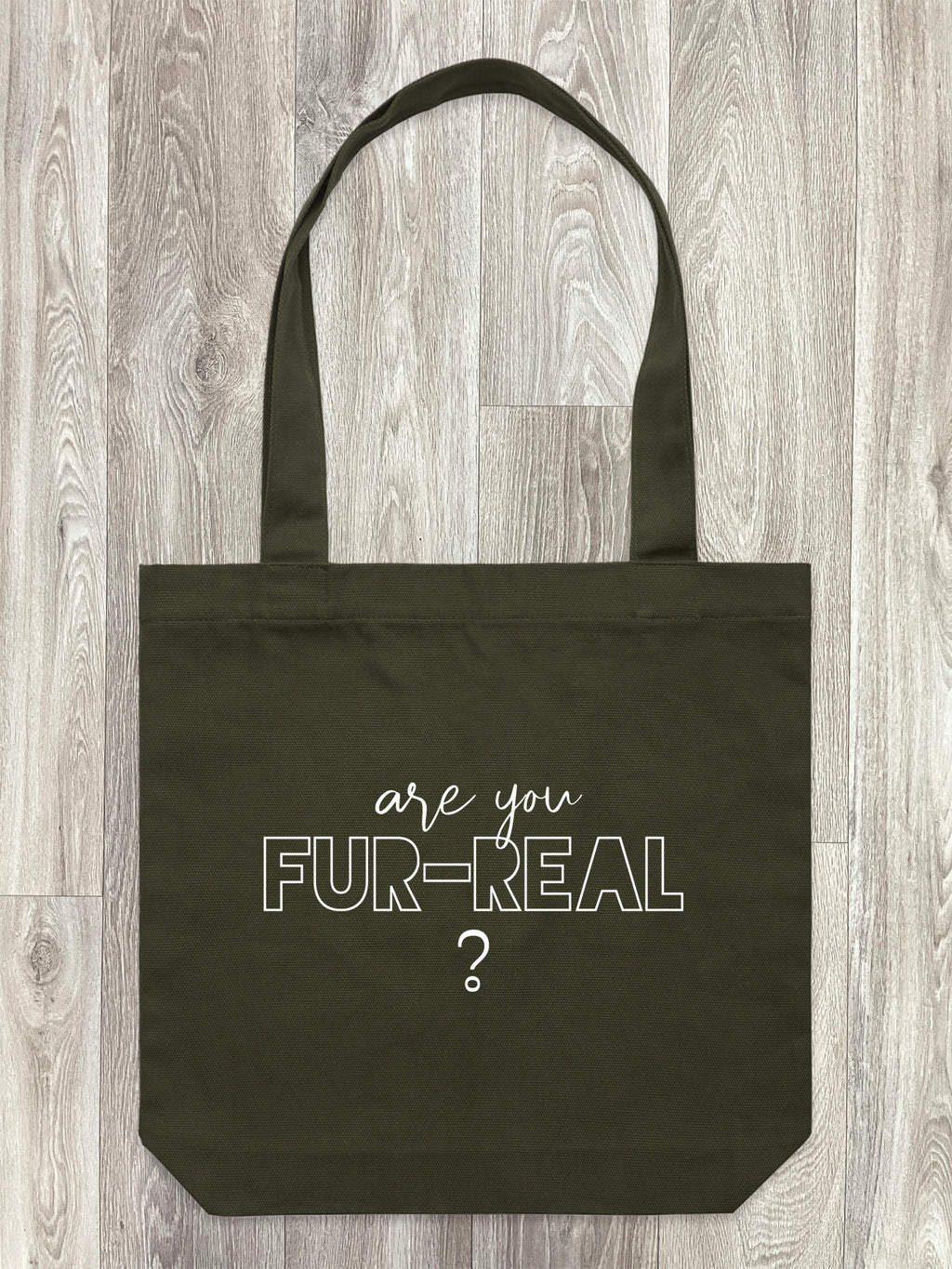 Are You Fur-Real? Edith Tote Bag