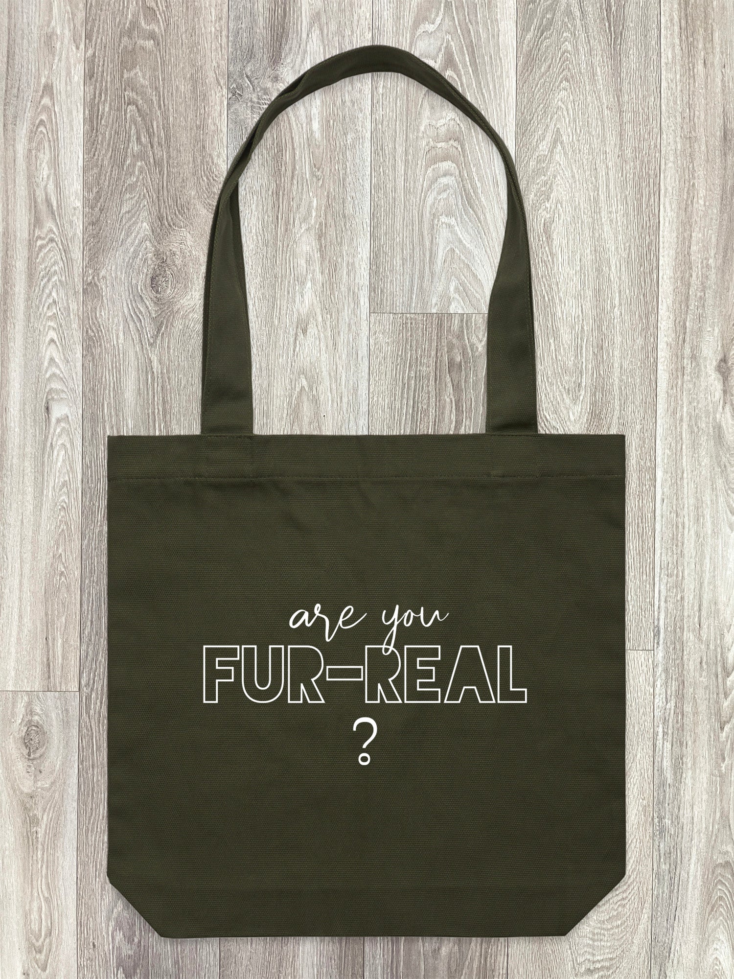 Are You Fur-Real? Edith Tote Bag