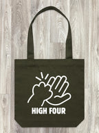 High Four Edith Tote Bag