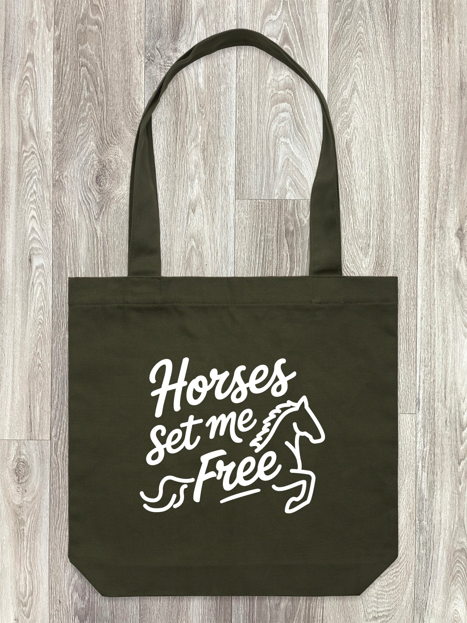 Horses Set Me Free Edith Tote Bag