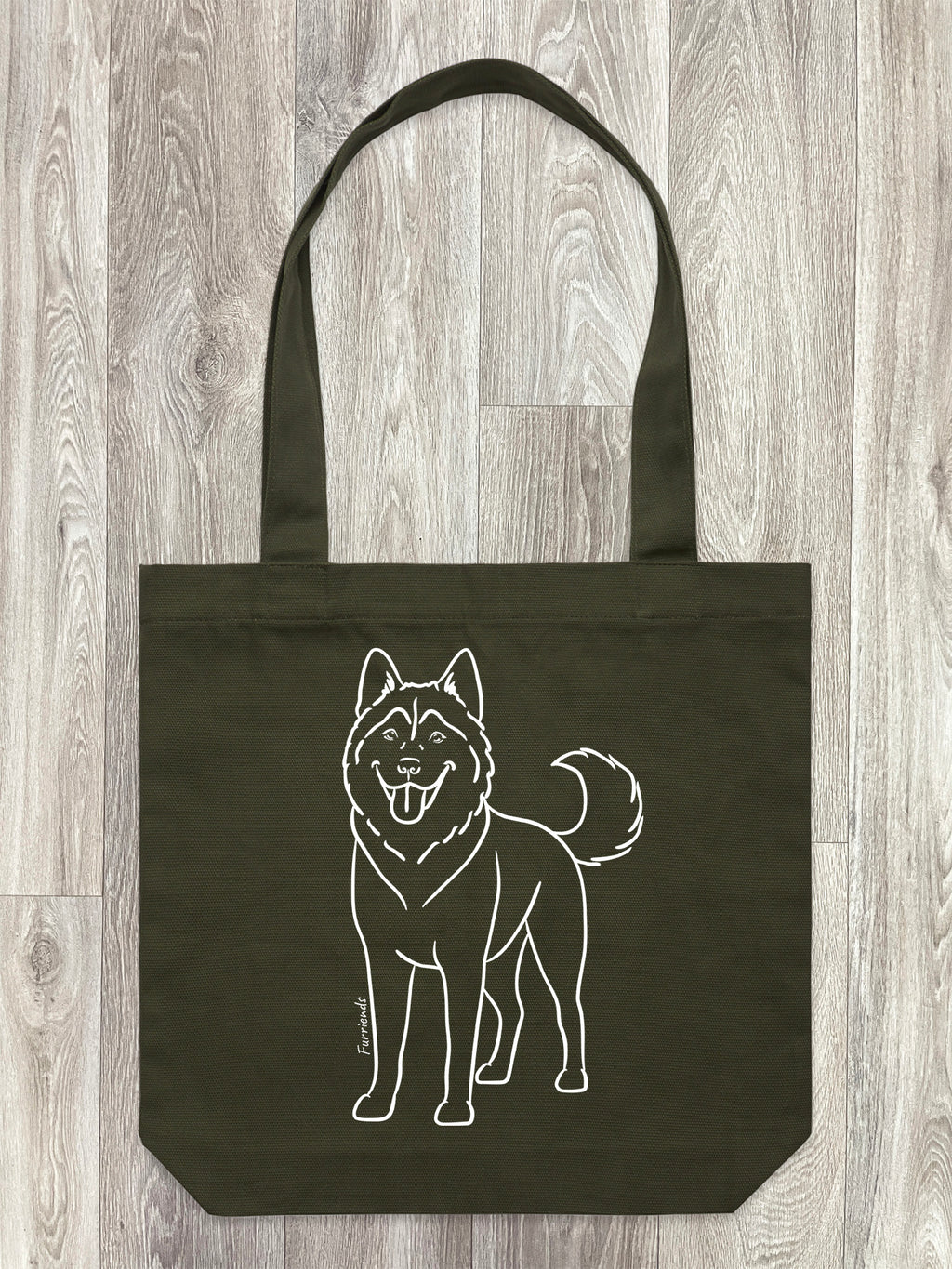 Husky Edith Tote Bag