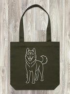 Husky Edith Tote Bag