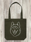 Husky Edith Tote Bag