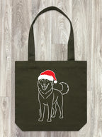 Husky Christmas Edition Edith Tote Bag