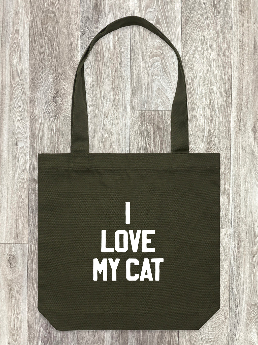 I Love My Cat Edith Tote Bag