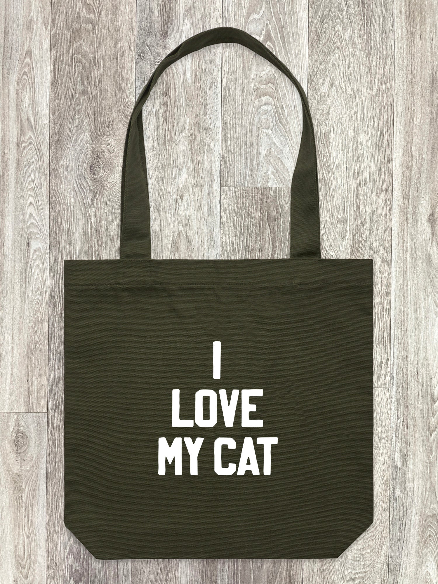I Love My Cat Edith Tote Bag