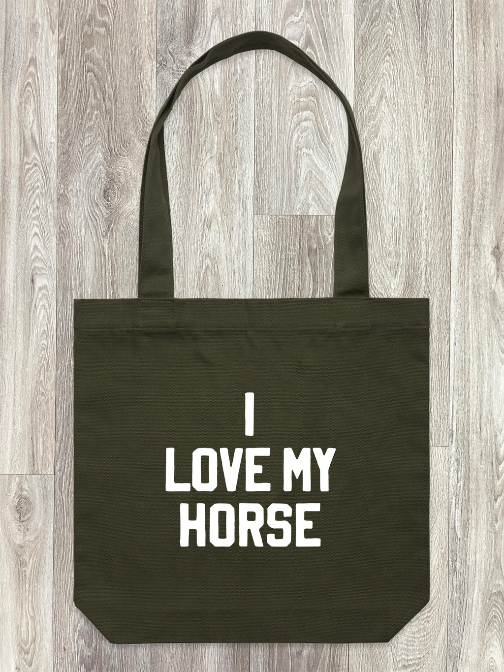 I Love My Horse Edith Tote Bag