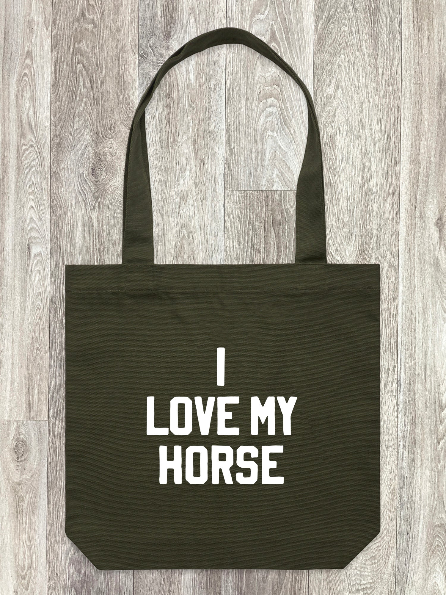 I Love My Horse Edith Tote Bag