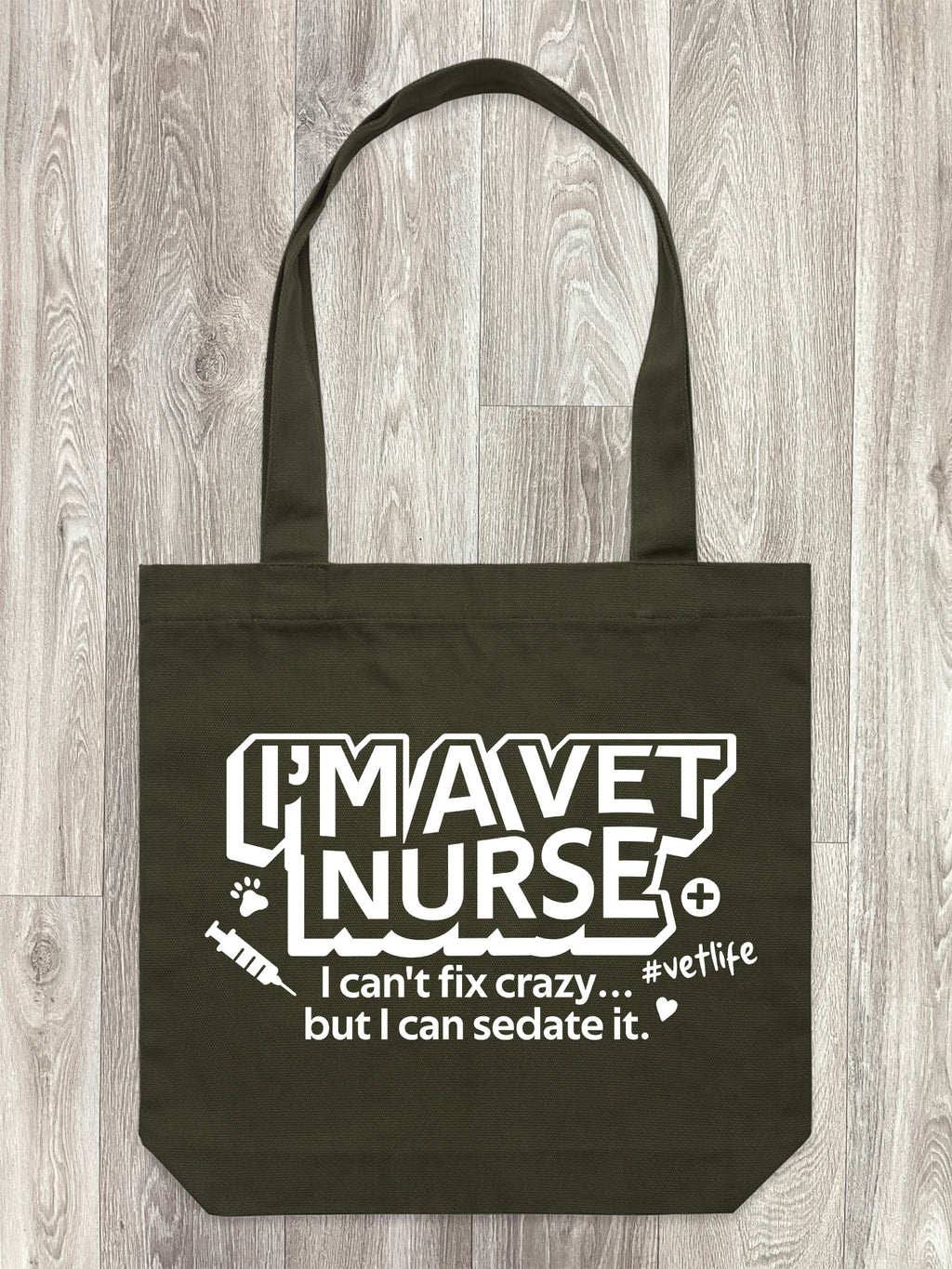 I'm A Vet Nurse Edith Tote Bag