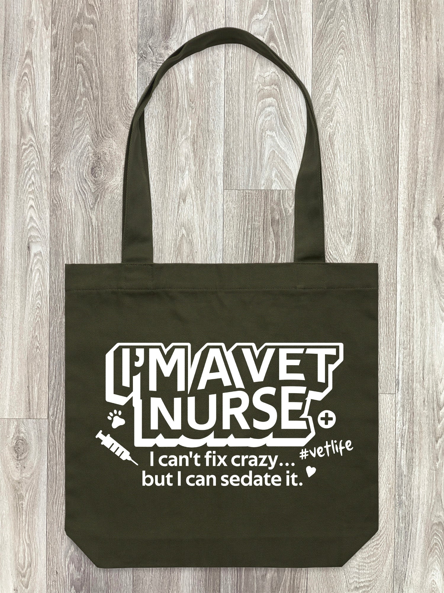 I'm A Vet Nurse Edith Tote Bag