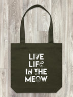 Live Life In The Meow Edith Tote Bag