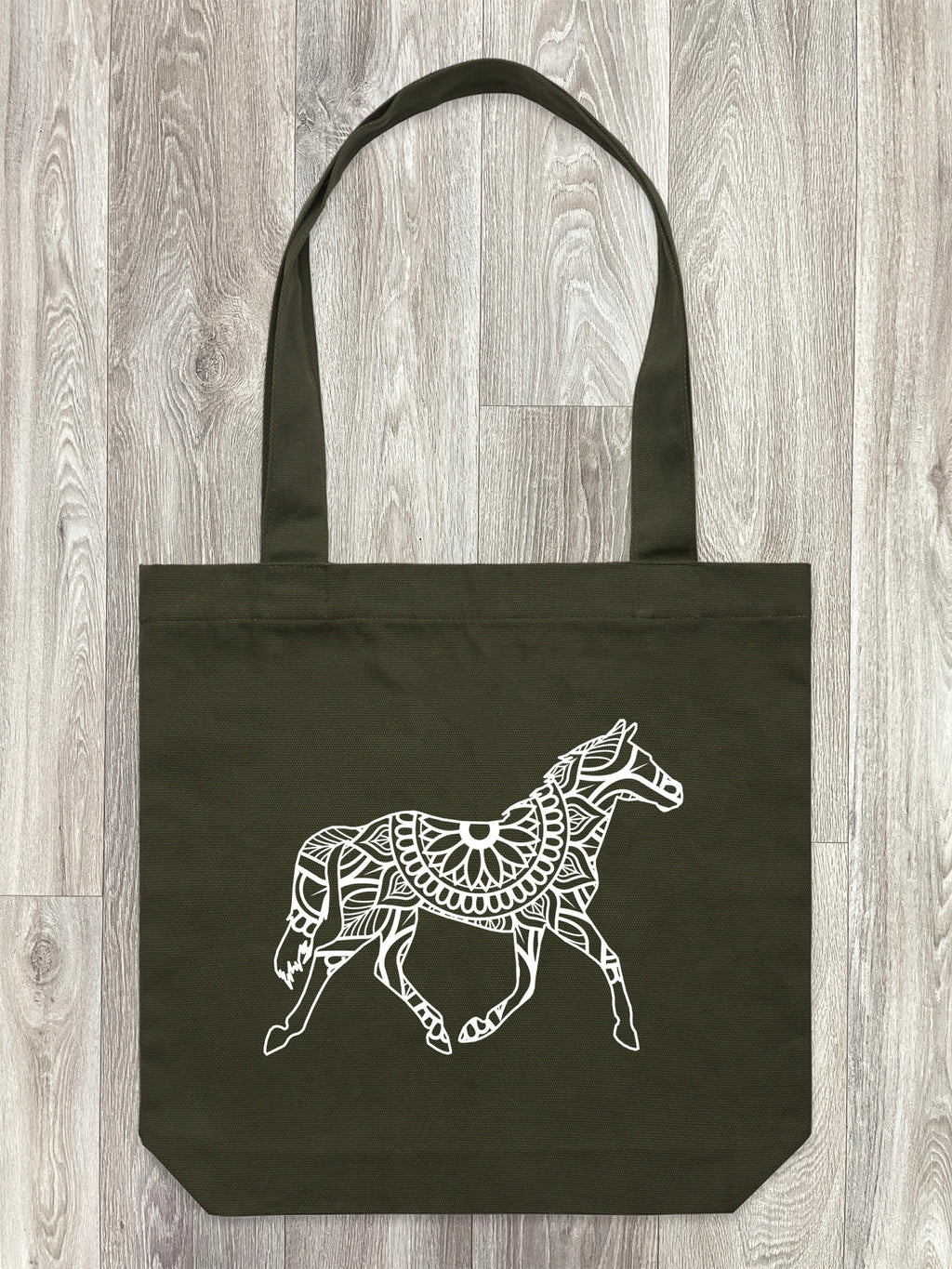 Horse Mandala Edith Tote Bag