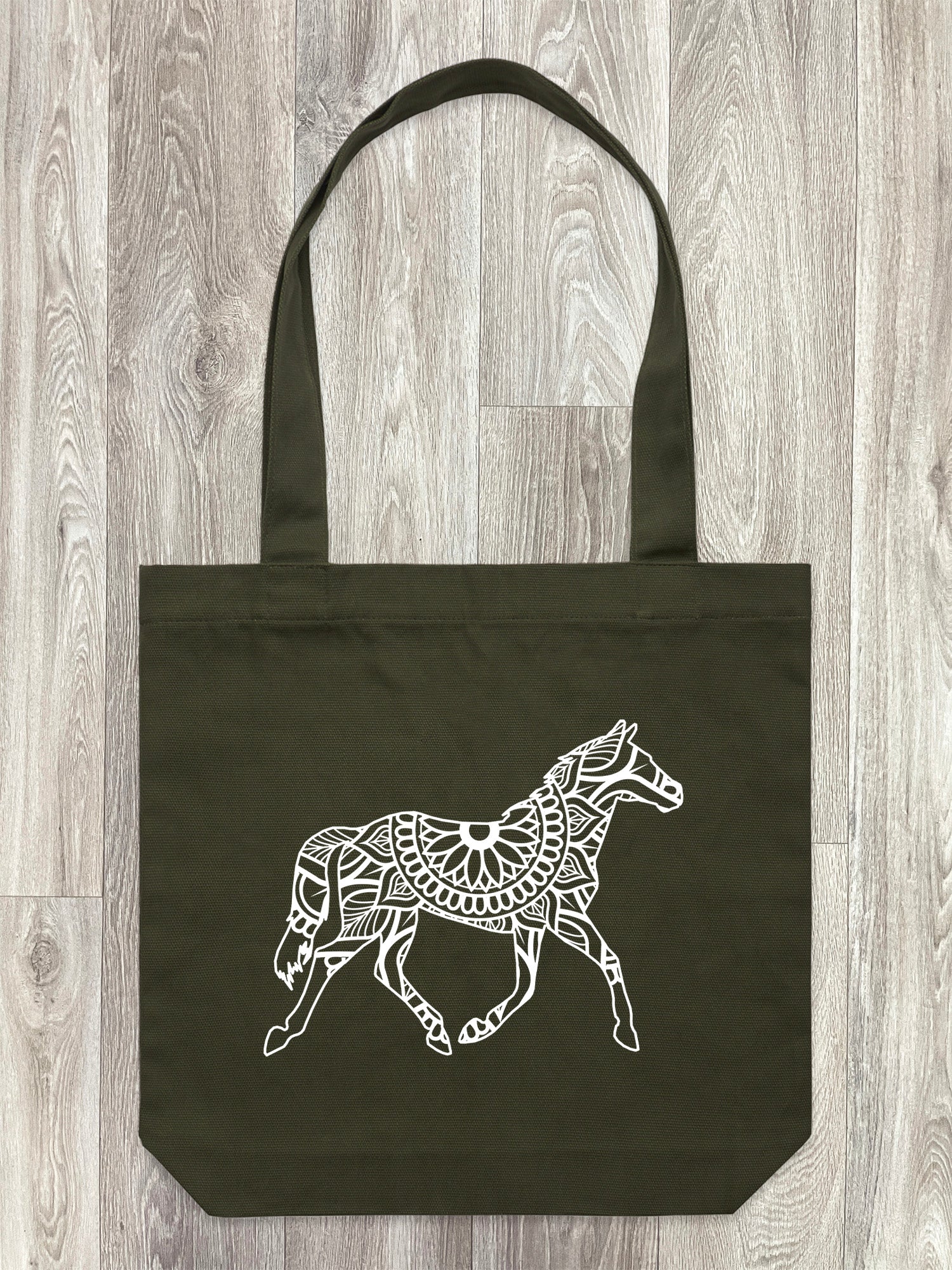 Horse Mandala Edith Tote Bag