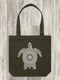 Turtle Mandala Edith Tote Bag