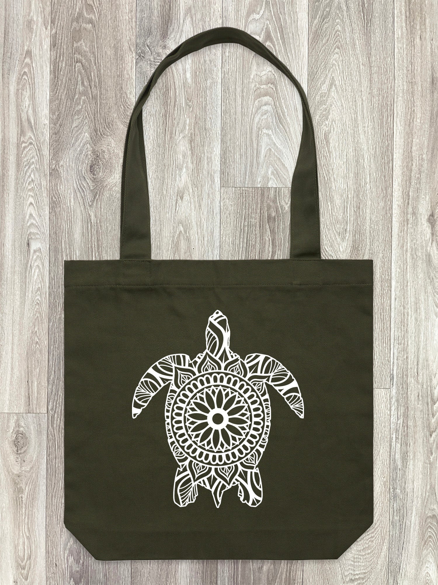 Turtle Mandala Edith Tote Bag
