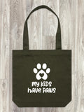 My Kids Have Paws Edith Tote Bag