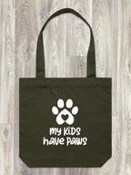 My Kids Have Paws Edith Tote Bag