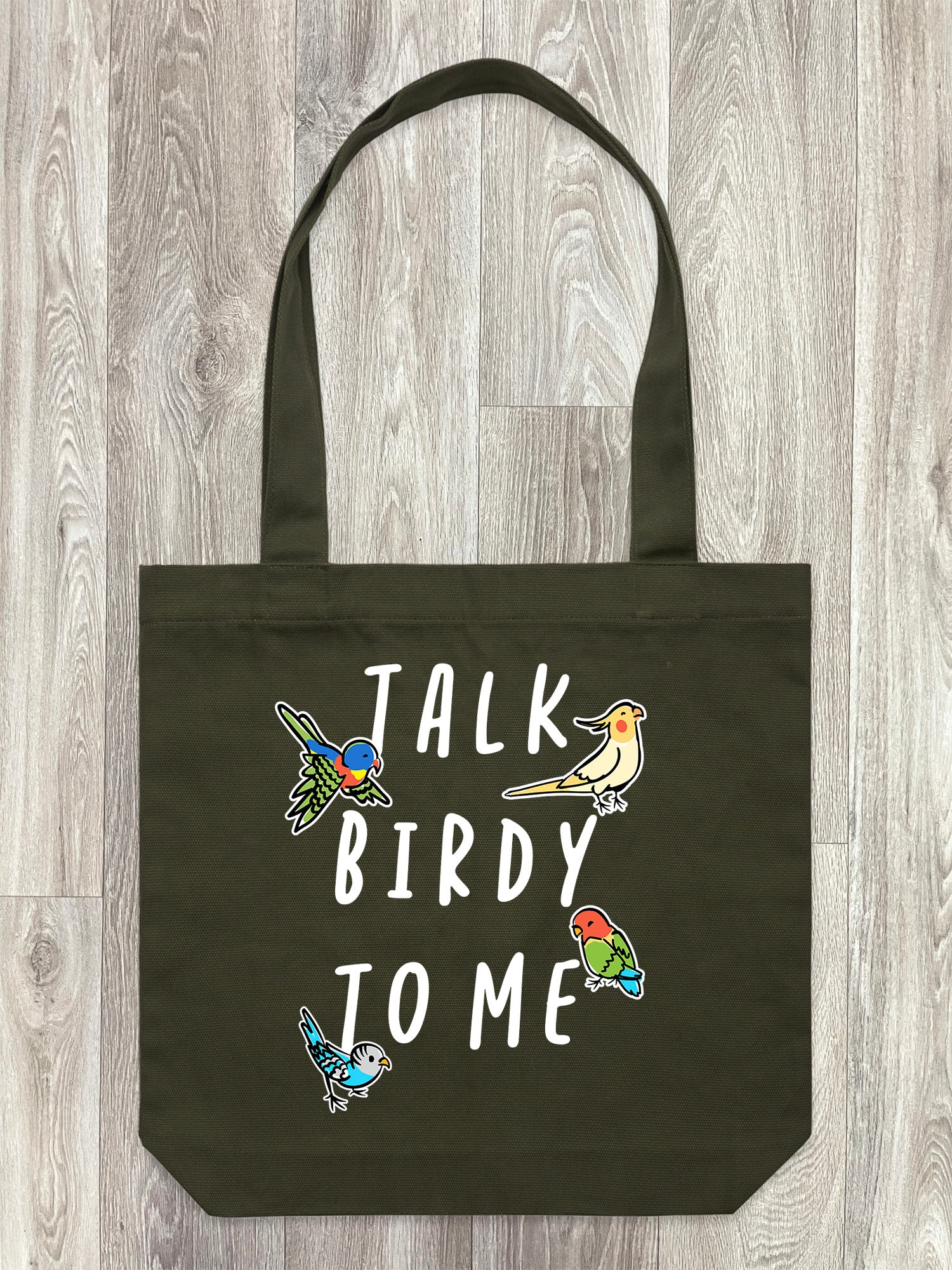 Talk Birdy To Me Edith Tote Bag