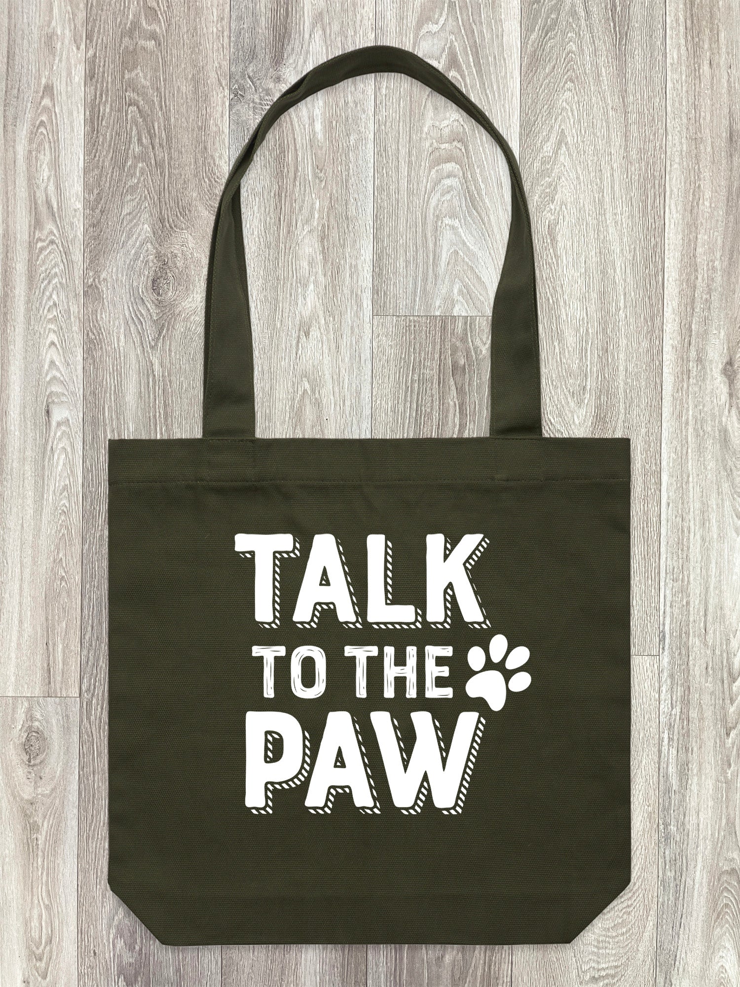 Talk To The Paw Edith Tote Bag