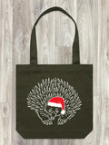 Echidna Christmas Edition Edith Tote Bag