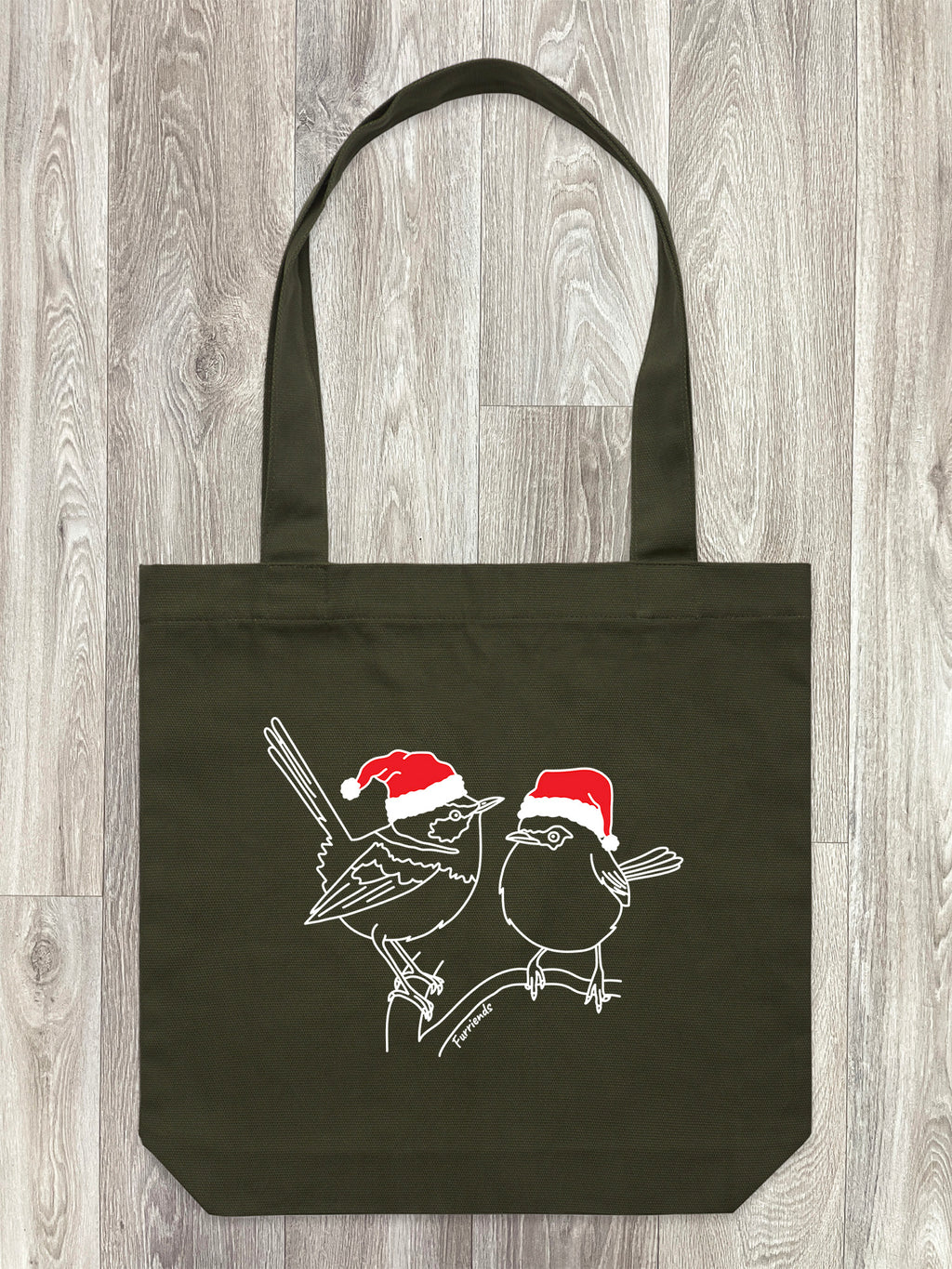 Superb Fairy Wren Christmas Edition Edith Tote Bag