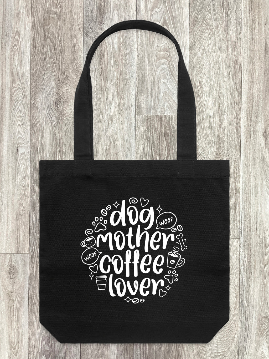 Dog Mother Coffee Lover Edith Tote Bag