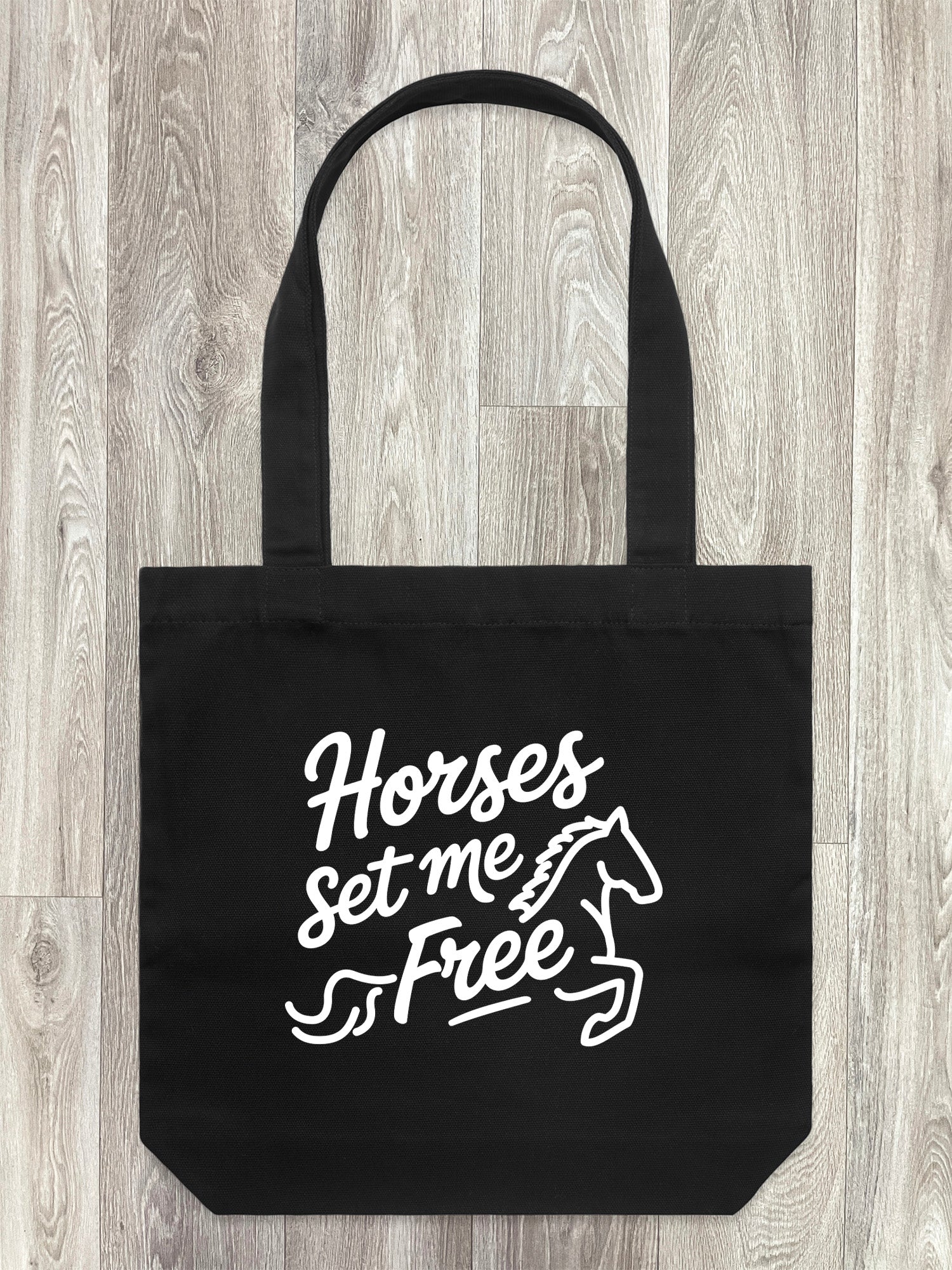 Horses Set Me Free Edith Tote Bag