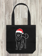 Husky Christmas Edition Edith Tote Bag