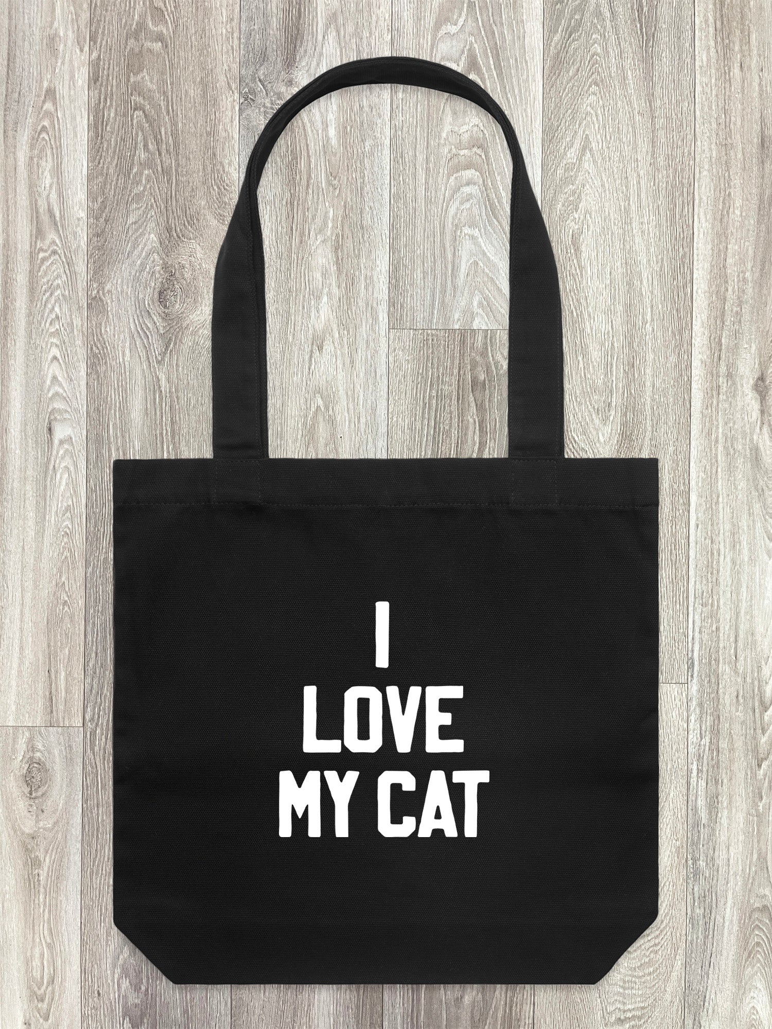 I Love My Cat Edith Tote Bag