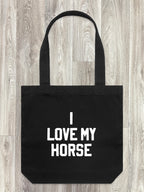I Love My Horse Edith Tote Bag