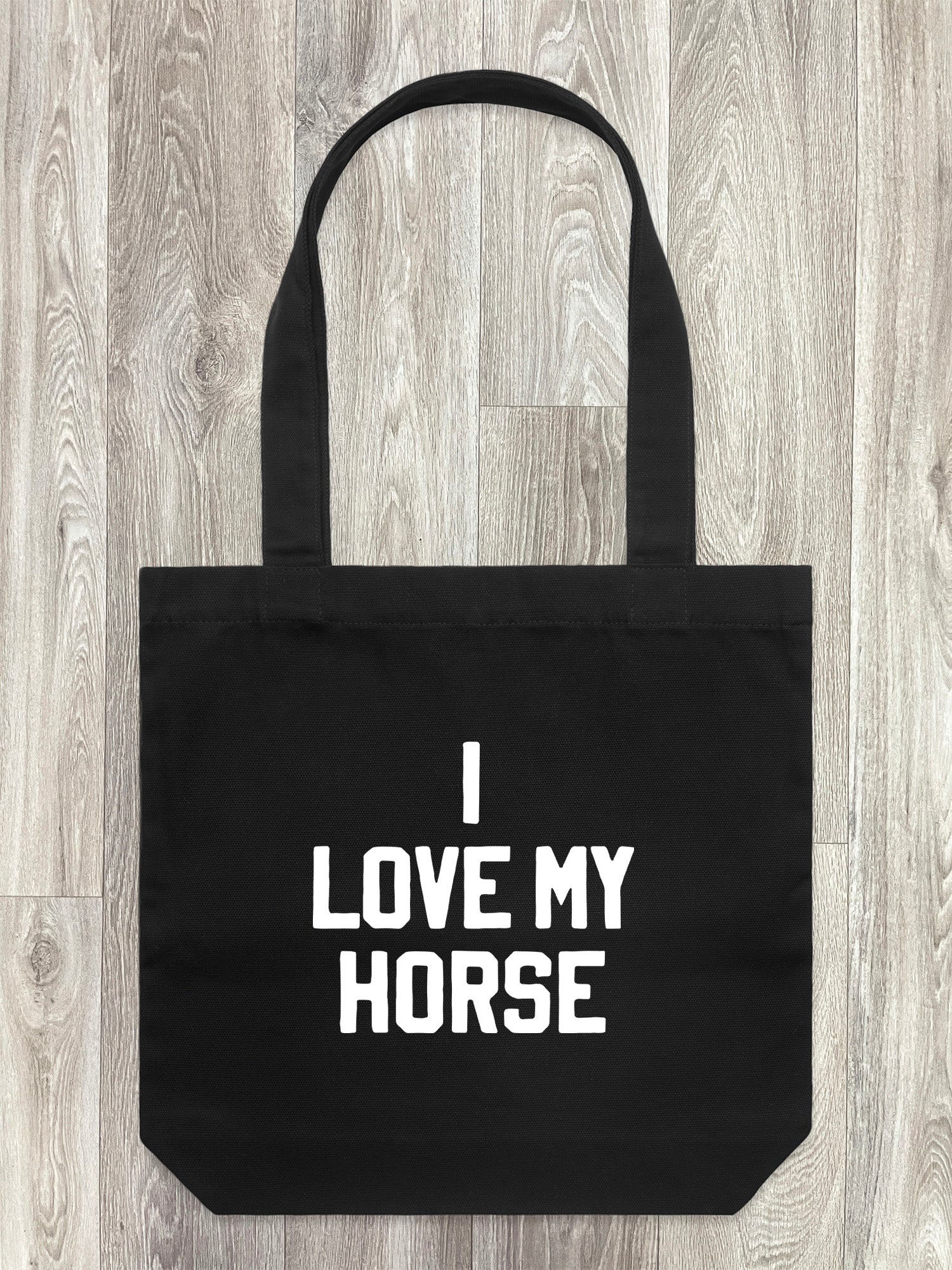 I Love My Horse Edith Tote Bag