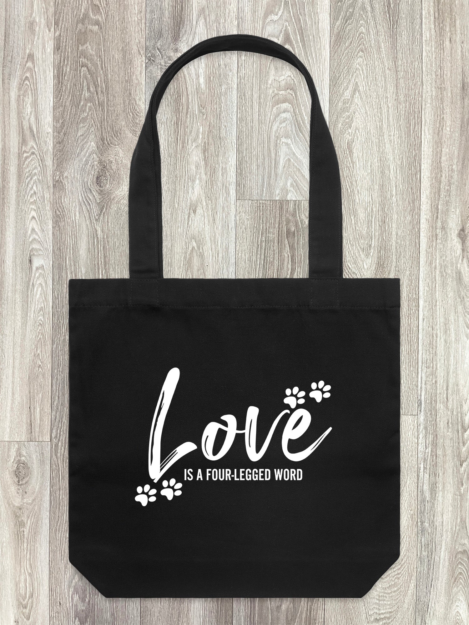 Love Is A Four-Legged Word Edith Tote Bag