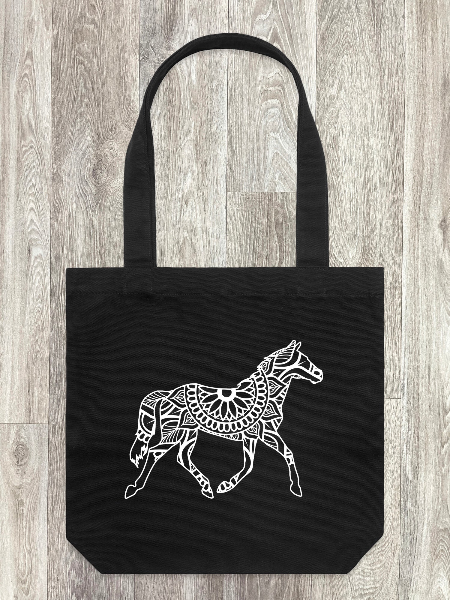 Horse Mandala Edith Tote Bag